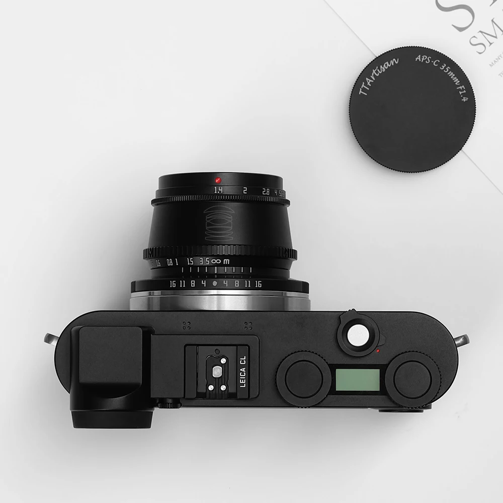 Ttartisan 35mm F1.4 Aps-c Cameras Lens Manual Focus For Leica Tl2 T Tl Cl  Sigma Fp Mount Camera - Camera Lenses - AliExpress