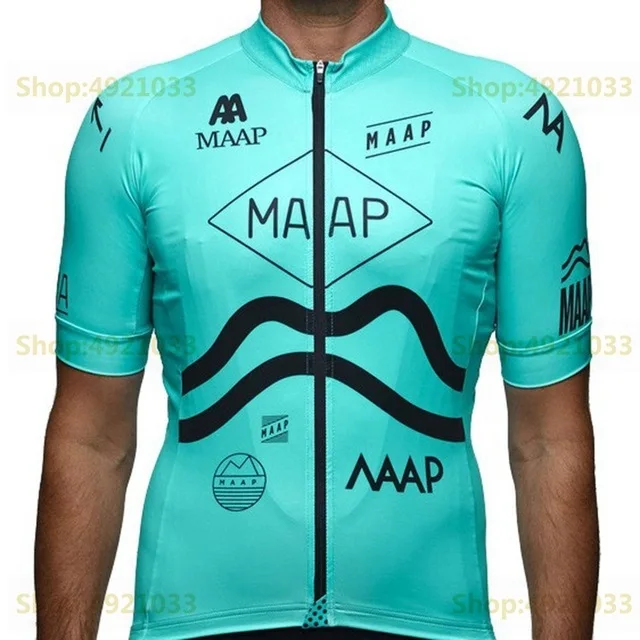 Классическая гоночная одежда MAAP Team в старом стиле, велосипедная майка MTB cyclist с коротким рукавом, рубашка для горного велосипеда с защитой от пота, быстросохнущая одежда - Цвет: 2