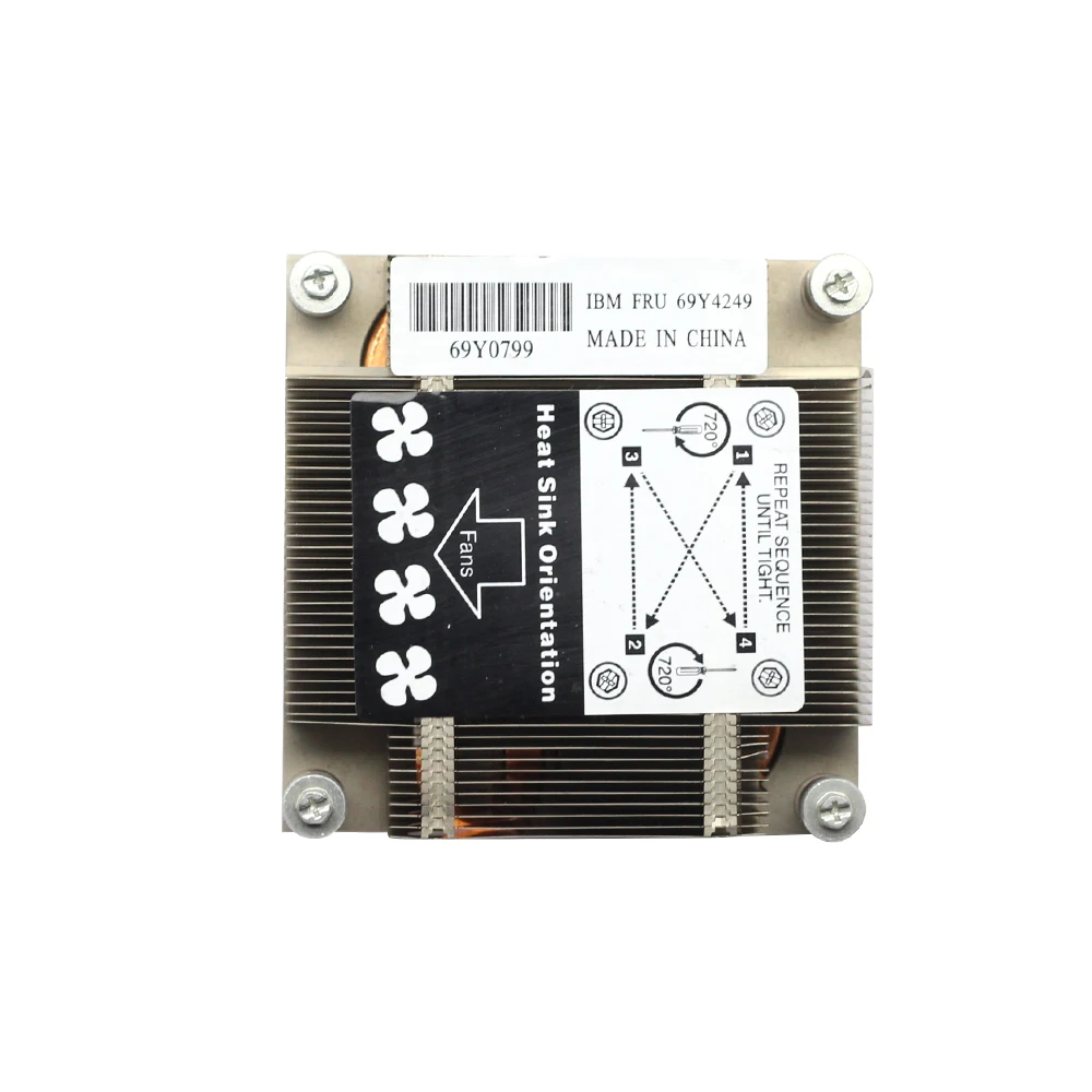 

69Y4249 69Y0799 FOR IBM X3620 M3 X3630 M3 DS360 M3 Heatsink CPU Cooling Heat sink