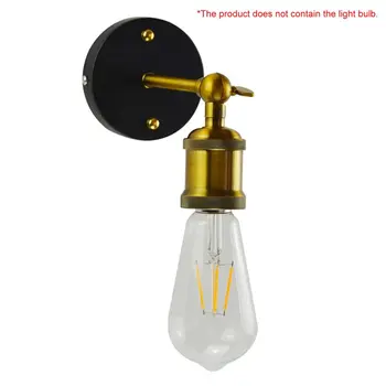 

European Retro Wrought Iron Small Wall Lamp Porch Bathroom Decorative Mirror Headlights Decorative Wall Lamp