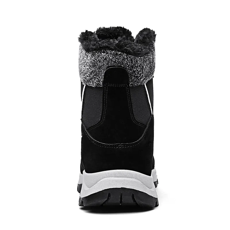 Cena Winter Warm Snow Boots Men Fur Shoes Casual Non slip Men Sneakers Waterproof Walking Shoe Plush Footwear Zapatos Hombre Big Size