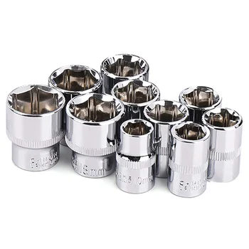 

10pcs Socket 3/8 Inch Short/Long 10-19mm Ratchet Adapter Wrench Removable Multi functional