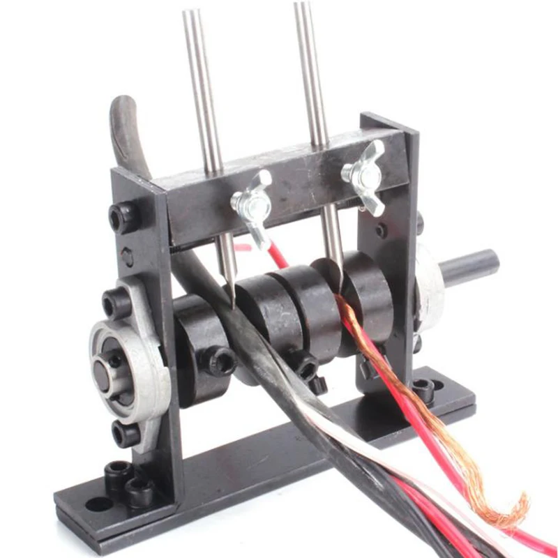 

Manual Portable Wire Stripping Machine Scrap Cable Peeling Machines Can Connect Hand Drill 1-30mm Cable