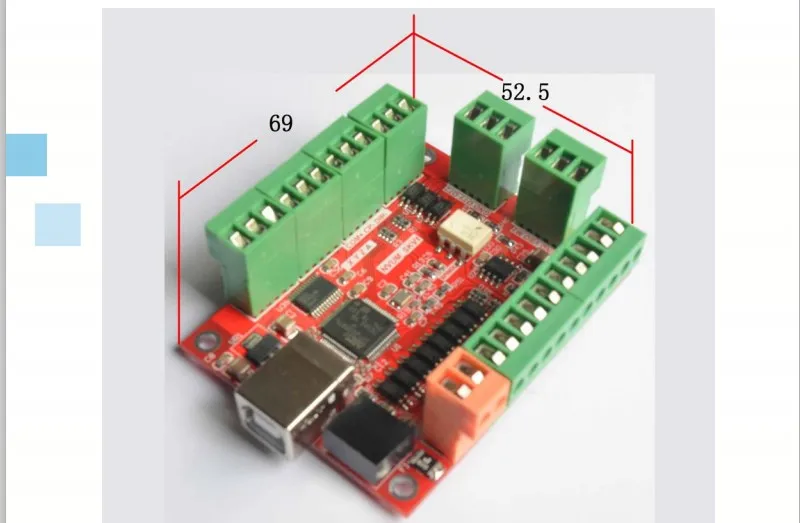 Mach3 USB интерфейс NVUM-SK ЧПУ контроллер движения nvcm 4 оси ЧПУ управление движением карты металлический чехол не