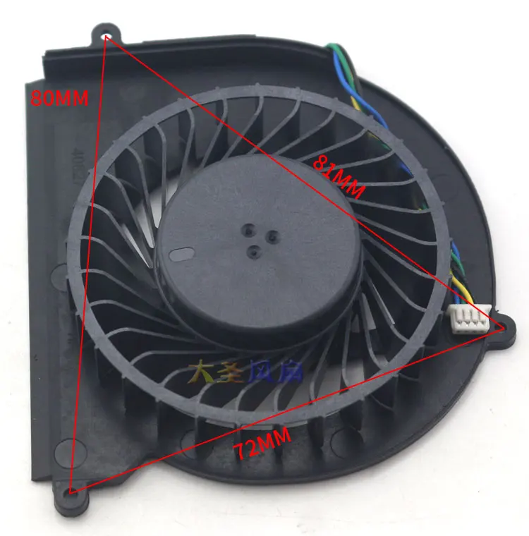 Ventilador de Refrigeração Turbo Tudo-em-um Delta Electronics 12v 1.60a - Imagem 2