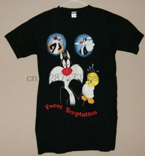 Винтаж Looney ttes 1998 один размер подходит для большинства Сильвестр Твити птица