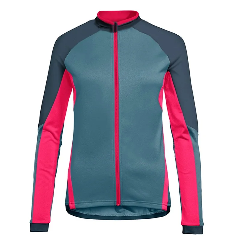 JoseMX Women Long Sleeve Cycling Jersey Bicycle Bike Clothes MTB Bib Sport Shirt Purple Motocross Mountain Road Tight Top Jacket