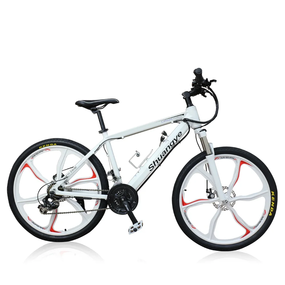 HOTEBIKE 36v 350w Durable Mountain Electric Bike with Magnesium Wheel