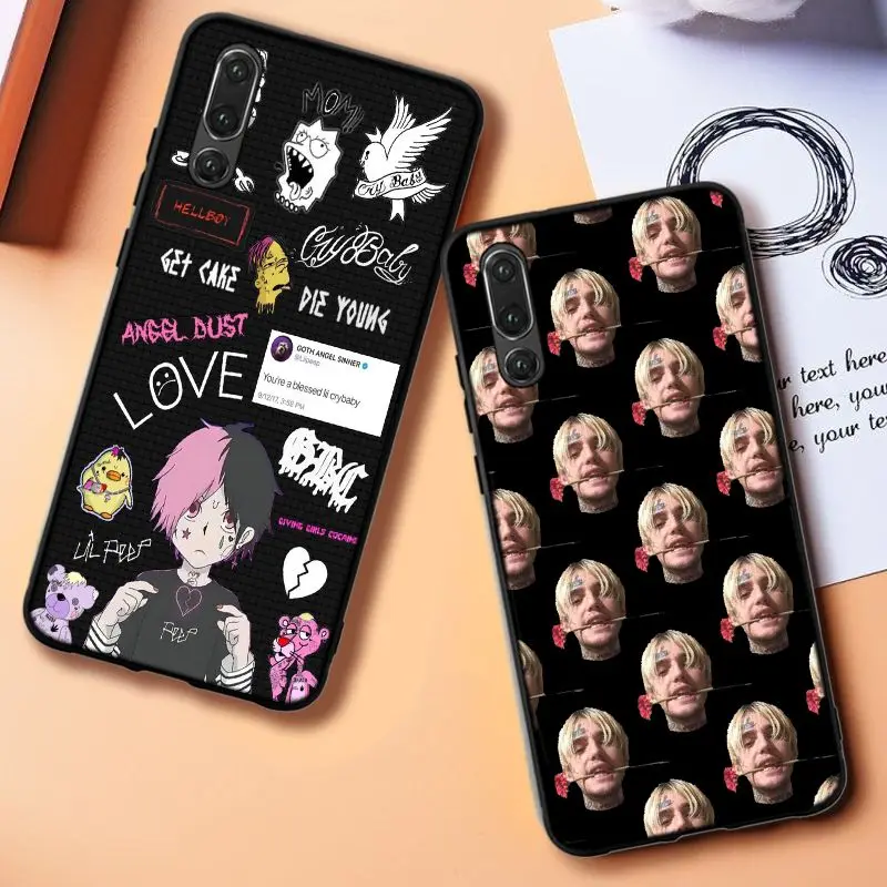 Lil Peep hellboy Life is Beautiful Cry чехол для телефона HUAWEI Mate 10 20 30 P10 P20 P30 Lite Plus Pro черный