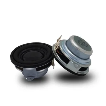 

SOTAMIA 2Pcs 36mm Full Range Mini Speaker 4Ohm 3W DIY Multimedia Bluetooth Music Sound Amplifier Speaker Rubber Side Loudspeaker
