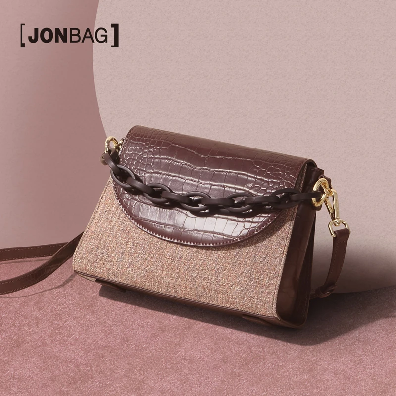 JONBAG новая маленькая сумка Новинка 2020 модная через плечо женская простая