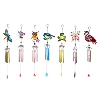 Hot Sale 1pc Wind Chime For Wall Window Door Wind Bell Hanging Ornaments Vintage Home Campanula Decoration Crafts 2