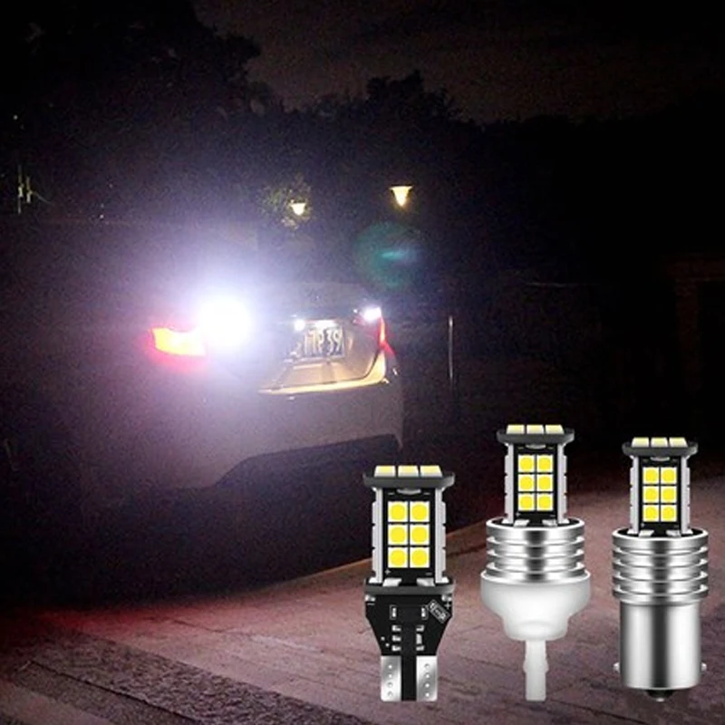 2 шт. P21W LED 1156 BA15S светодиодные лампы W16W T15 T20 7440 W21W Светодиодные Автомобильные