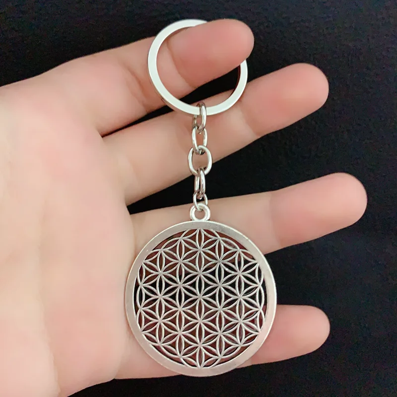Новый цветок жизни буддийский DIY брелок кулон ювелирное изделие семена Священная