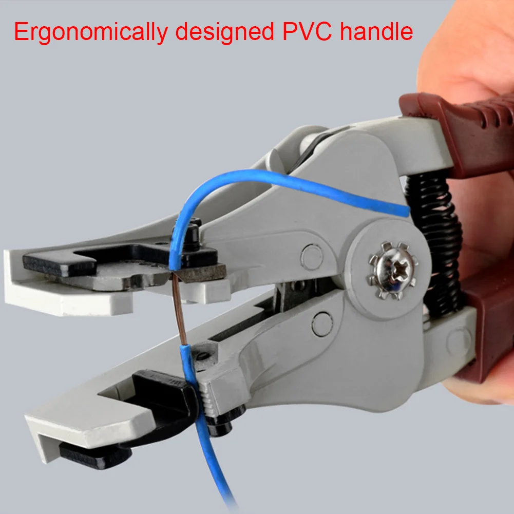 Electrician Zinc Alloy Multifunctional Portable Automatic Cutting Cable High Hardness Repair Pliers Rubber Handle Wire Stripper
