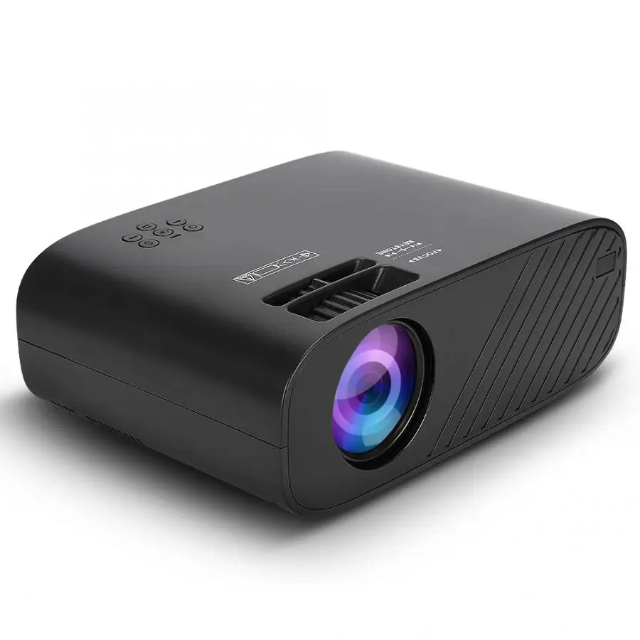 W90 3D HD Bluetooth WiFi светодиодный 720P для Android версии видео проектор Черный 100 V-240 V Bluetooth проектор