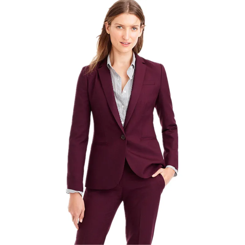 new Women's leisure suit women business pant suit slim fashion elegant