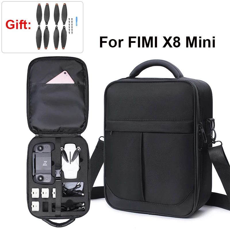 

Сумка на плечо для FIMI X8 Mini, сумка для хранения аккумулятора на радиоуправлении, сумка для путешествий, чехол для FIMI X8, аксессуары для мини-дрона