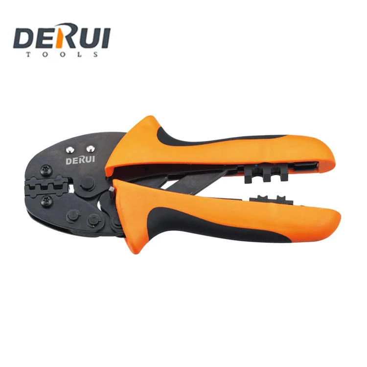 

Darryl Tool FSB-616GT Ultra-Effortless Mini Wire Crimper Tube-type Cold Pressing Terminal Crimping Pliers