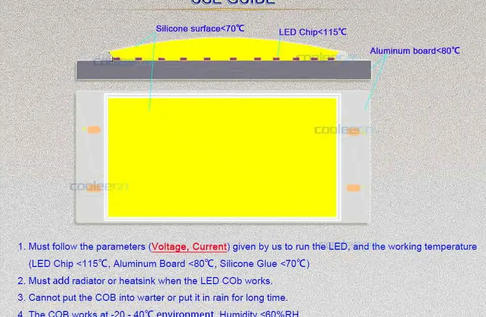 cob led light bulb lamp led lighting car work house lights (2)