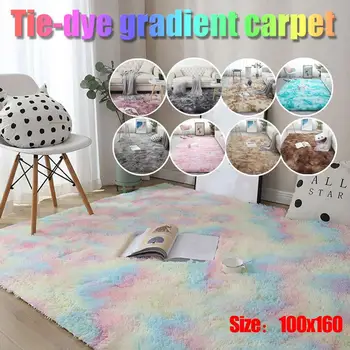 

Living Room Carpet Bedroom Bedside Mat Simple Modern Gray Household Floor Rug Soft Skin-friendly Multi-zone Use Blanket