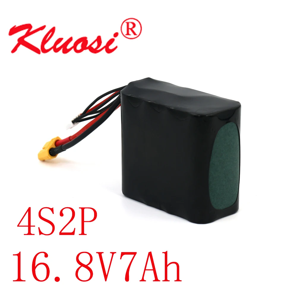 KLUOSI 4S2P 14 8 V 7Ah 16 ионно литиевая Батарея высокое Ёмкость Бла (беспилотный