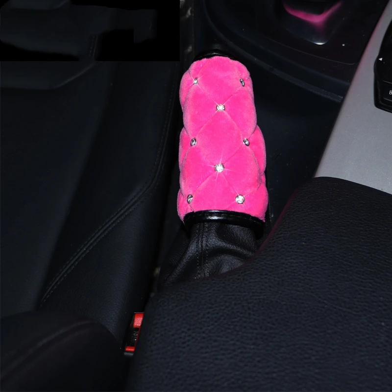 Housses de siège en peluche scintillantes pour femmes et filles, housses de  siège automobiles chaudes, décor de couronne de coussin, rose chaud,  accessoires de voiture Bling - AliExpress