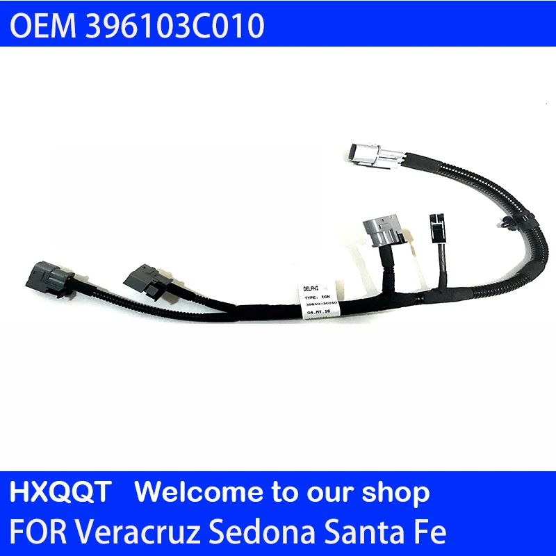 Провод катушки зажигания для KIA Sedona Carnival 2006-2014 Hyundai Santa Fe 2007-2010 OEM 396103C010 скорость