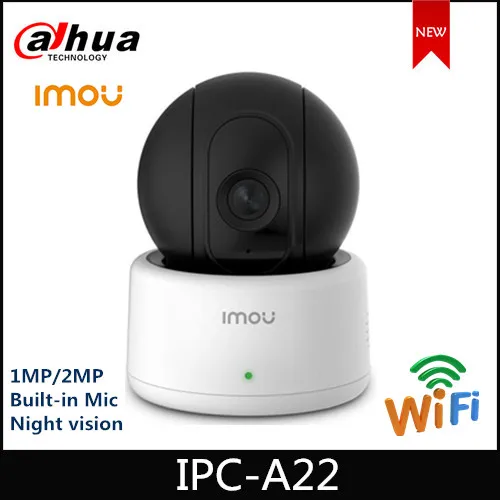 

Dahua Imou Ranger IP Camera IPC-A22 2MP Wireless Wifi Camera 2.8mm /3.6mm Fixed Lens Built-in Mic Speaker IR 10M