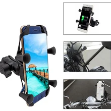 С USB Зарядное устройство 360 Вращающийся мотоцикл для мобильного телефона держатель для мобильного телефона для поездок на мотоцикле Ducati HYPERMOTARD 821 939 1100 796 SP S4/S4R SS1000