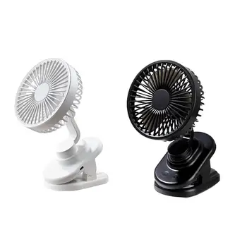 

Electric Fan USB Clip Fan Cooling Mini Fan Portable Noiseless Fan Mute Cooler Cool Fans For Car Home Travel Electric Fan
