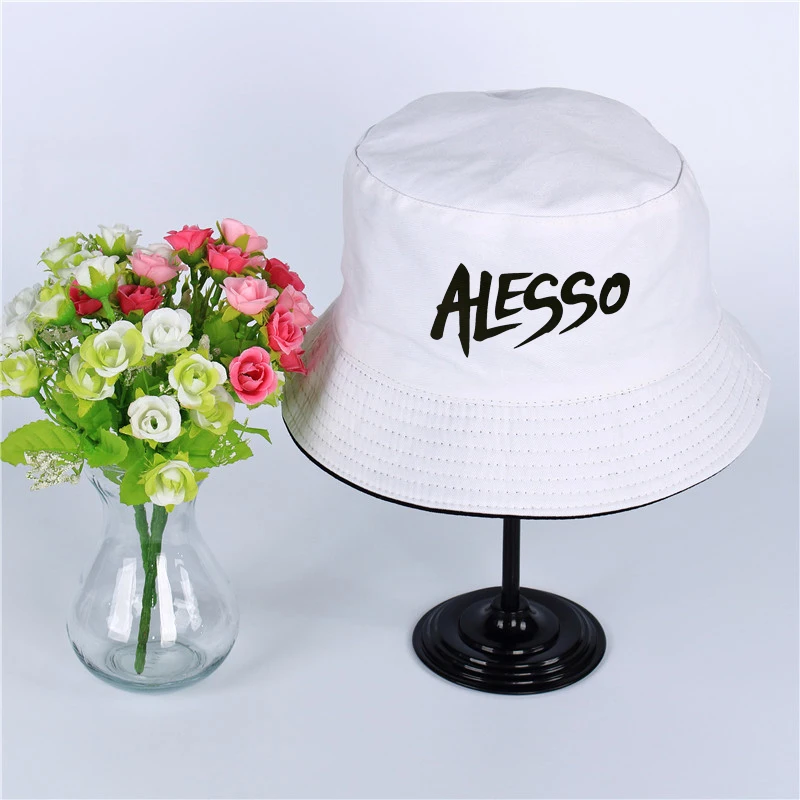 Alesso логотип летняя шляпа Женская Мужская Панама, шляпа-Панама Alesso логотип дизайн плоский солнцезащитный козырек рыбалка, рыбак шляпа