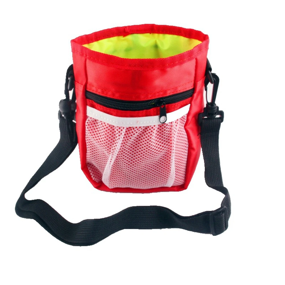 

New Pet Dog Puppy Pouch Walking Food Treat Snack Bag Agility Bait Training Pockets Waist Storage Holder 5