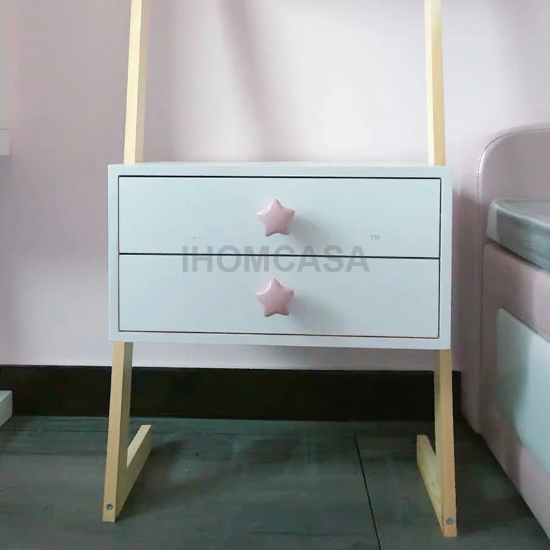 Furniture handles Ceramic Clouds Stars Moon Hook And Handle Drawer Knobs Dresser Drawer Knob Wall Cabinet Door