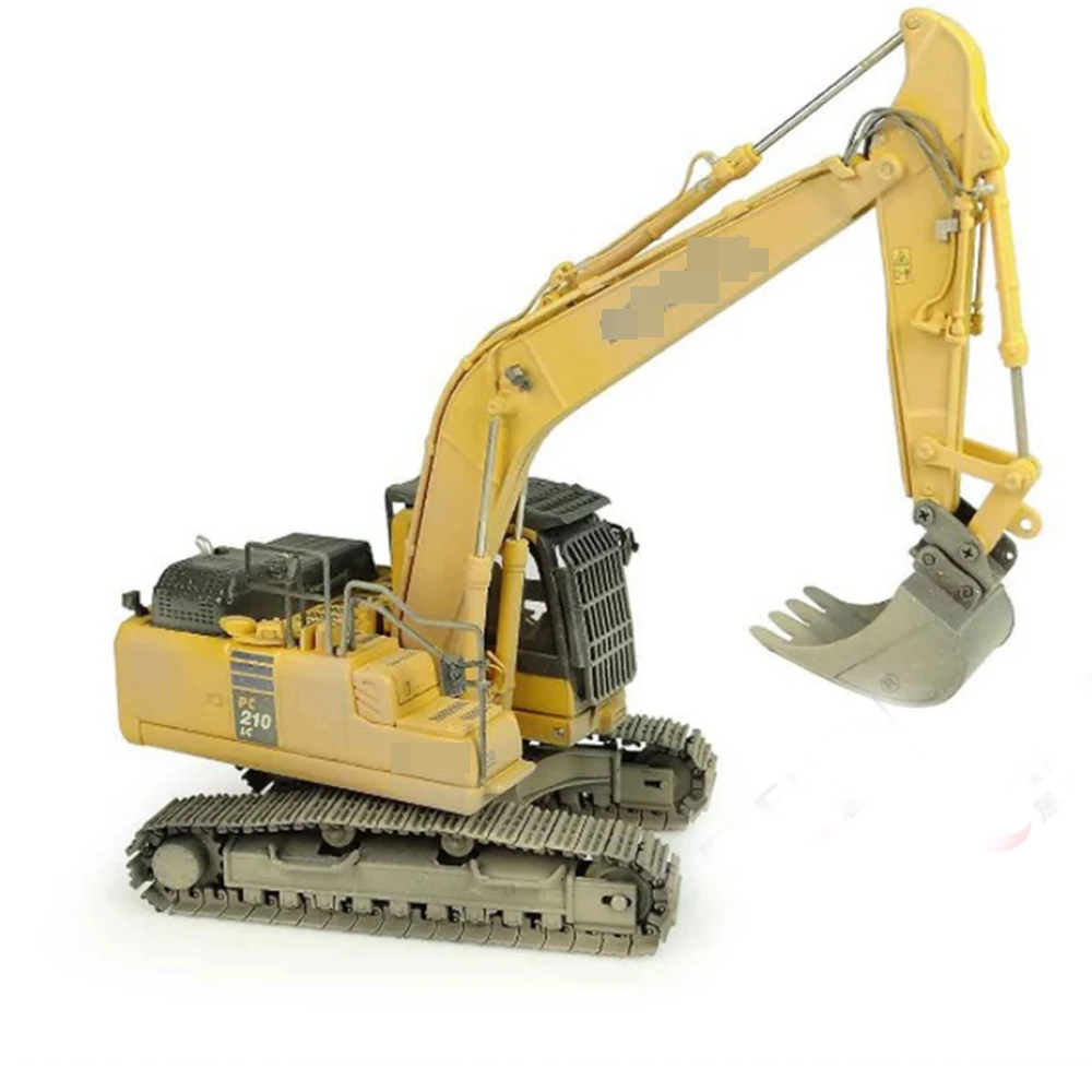 

1:50 Scale PC210LC-11 Model of Excavator Engineering Vehicle Distressed Got Dirt Car Gift Toys