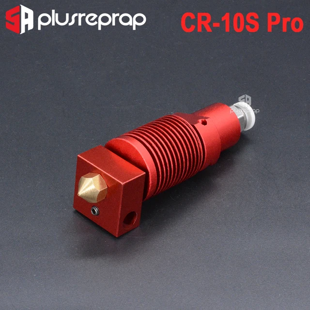 3D Printer Parts Extruder Hotend Kit Aluminum Heat Block Mk8 Nozzle  Without Heater Thermistor for Ender-3/CR-10/CR 10S Pro CR-10S Pro