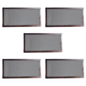 

5Pcs netic Dust Filter Dustproof PVC Mesh Net Cover Guard for Home Chassis PC Computer Case Cooling Fan Accessories