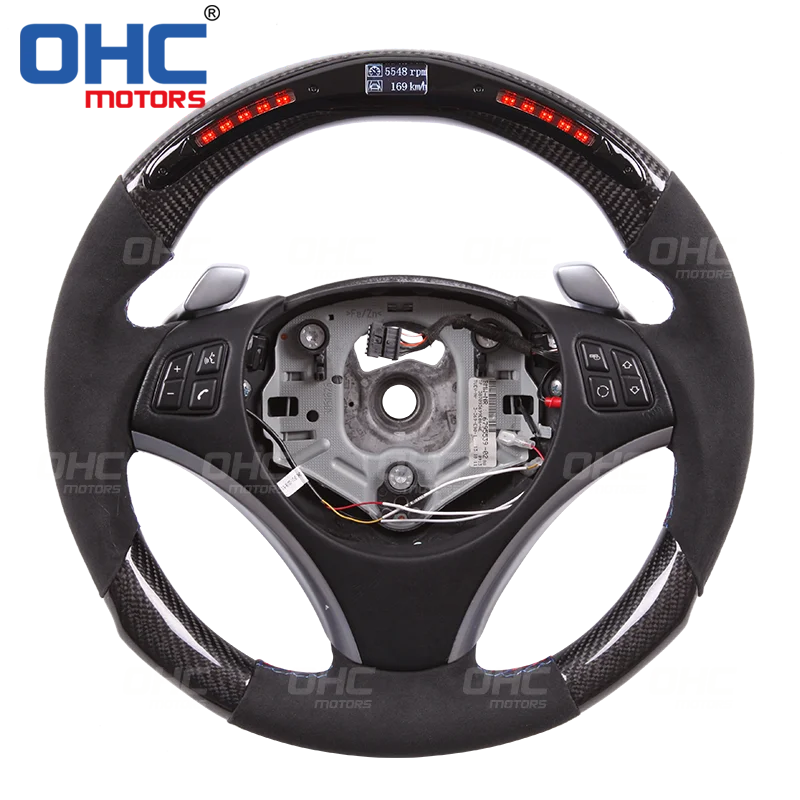 

LED Display Steering Wheel compatible for BMW E90 3 Series LED Performance Steering Wheel