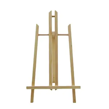 

Kid Wood Painting Stand Foldable Display Drawing Rack for Home Outdoor Park (Small Size)