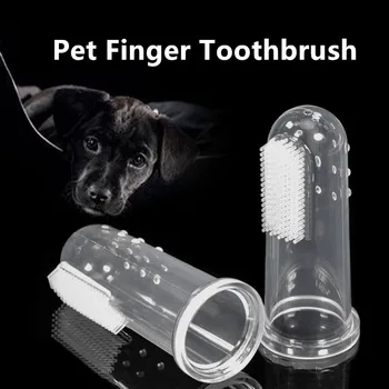 

Soft Finger Brush Pet Toothbrush Plush Dog Plus Bad Breath Dental Care Tartar Dog Cat Cleaning Pet Supplies Dog Toothbrush