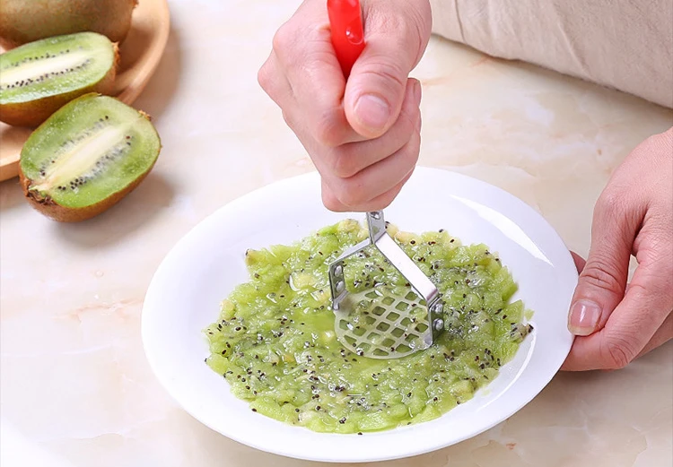 Кухня Ace нержавеющая сталь Чеснок Пресс Mutifuctional фрукты и овощи Мясорубка Кухонные гаджеты и инструменты детская пищевая добавка мельница