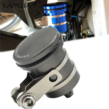 

Motorcycle Rear Brake Fluid Reservoir Clutch Tank Oil Fluid Cup Cover FOR SUZUKI DRZ 400 V STROM 650 DL BANDIT 600 GS 500