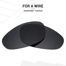 Mryok поляризованные Сменные линзы для солнцезащитных очков Оукли A провод маскирующий черный