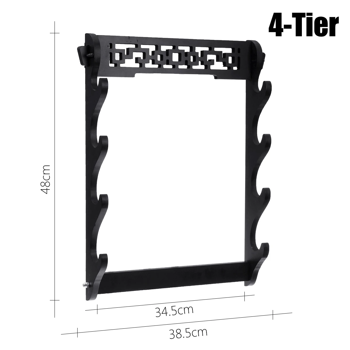Usb кабель, 1 шт-1/2/3/4/6 ярус Настенный декор, пластичный монтаж, меч самурая держатель катаны стойка вешалка кронштейн для установки в стойку дома украшение стены Дисплей - Цвет: 4 Tier