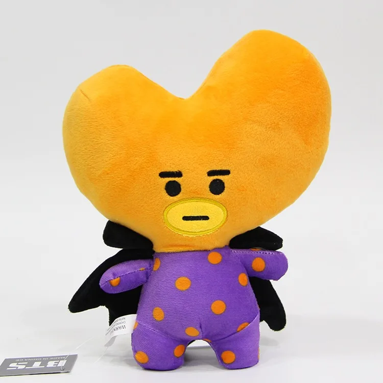 

Play-BTS Halloween Doll 2-Biscuit-Peach Heart-Plush Doll Toy Doll