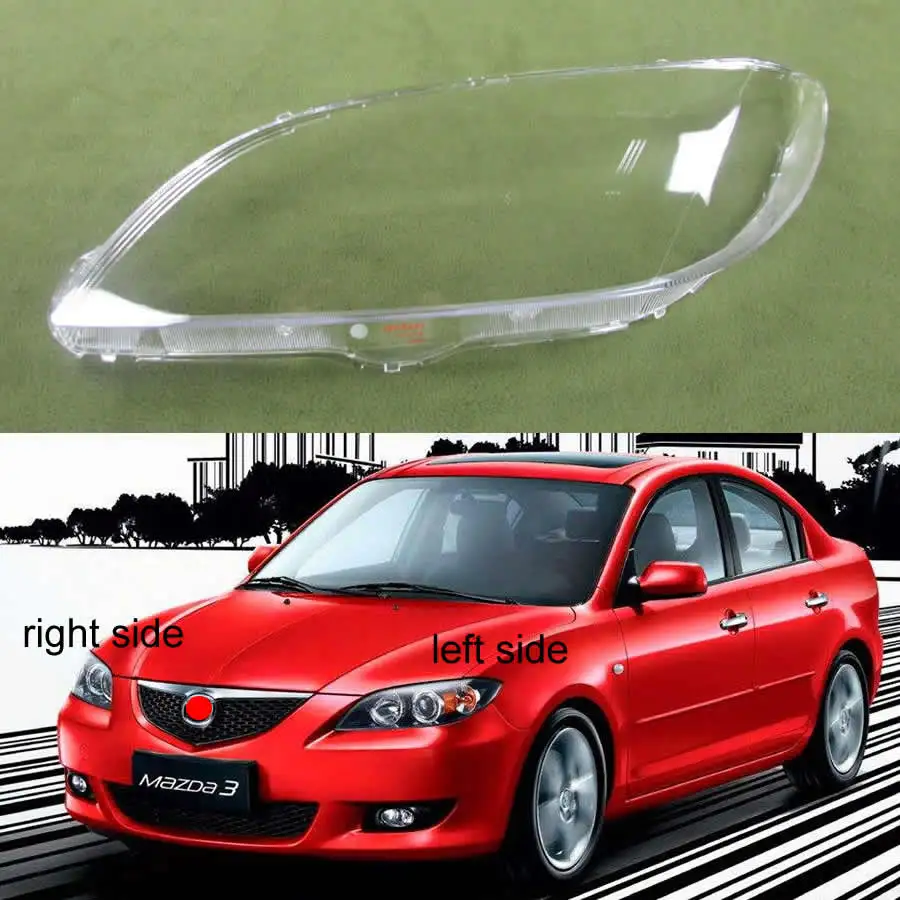 Корпус для фар абажур крышка стеклянный корпус Mazda 3 M3 (sedan) 2006 2007 2008 2009 2010 2011