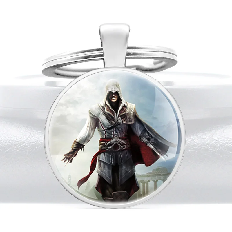 Classic Fashion Assassin Hero Keychain Charm Men Women Key Rings Jewelry Chains | Украшения и аксессуары