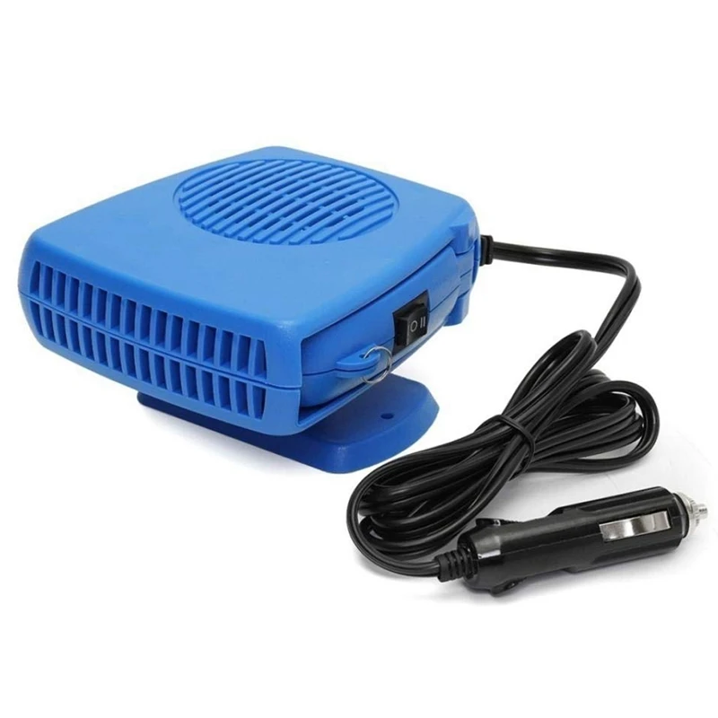 Портативный обогревателя автомобиля, 12V 200W быстрый нагрев автомобиля лобового стекла автомобиля Миниатюрный вентиляторный отопитель с Предотвращение запотевания стекол