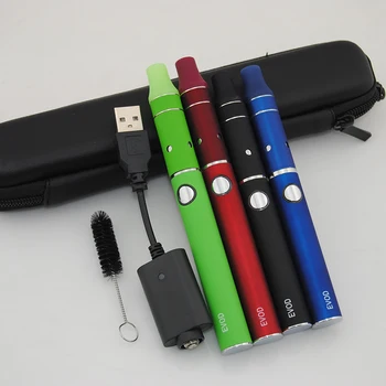 

1100mAh EVOD Mini AGO G5 Electronic Cigarette Kits Portable Dry Herb Vaper Pen Herbal Vaporizer Kit Mod Vapor E cigs