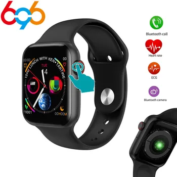 

W34 Smart Watch Series 4 Bluetooth Call Dial ECG Heart Rate Monitor Fitness Tracker Bracelet For Android apple IOS phone Watch